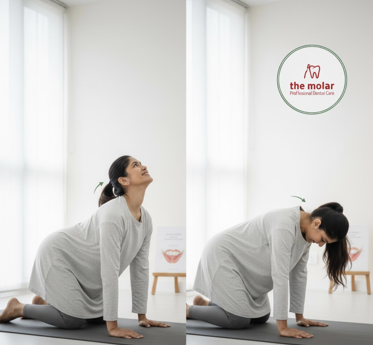 Find Your Calm Smile: Simple Yoga Poses to Boost Your Mouth's Health!
